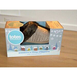 Tote Cozy Slippers with Memory Foam